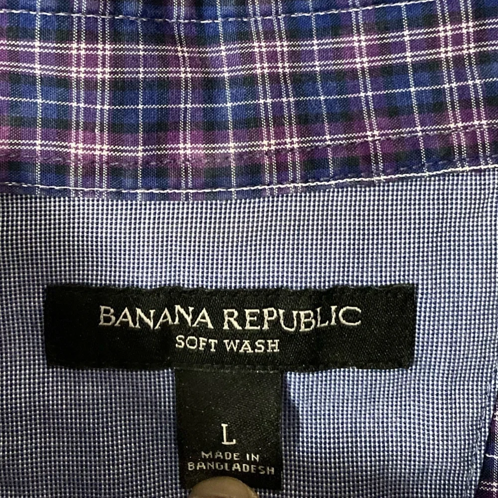Banana Republic Soft Wash‎ Large Button Down Shirt